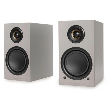 Enceintes Triangle LN01A gris lin