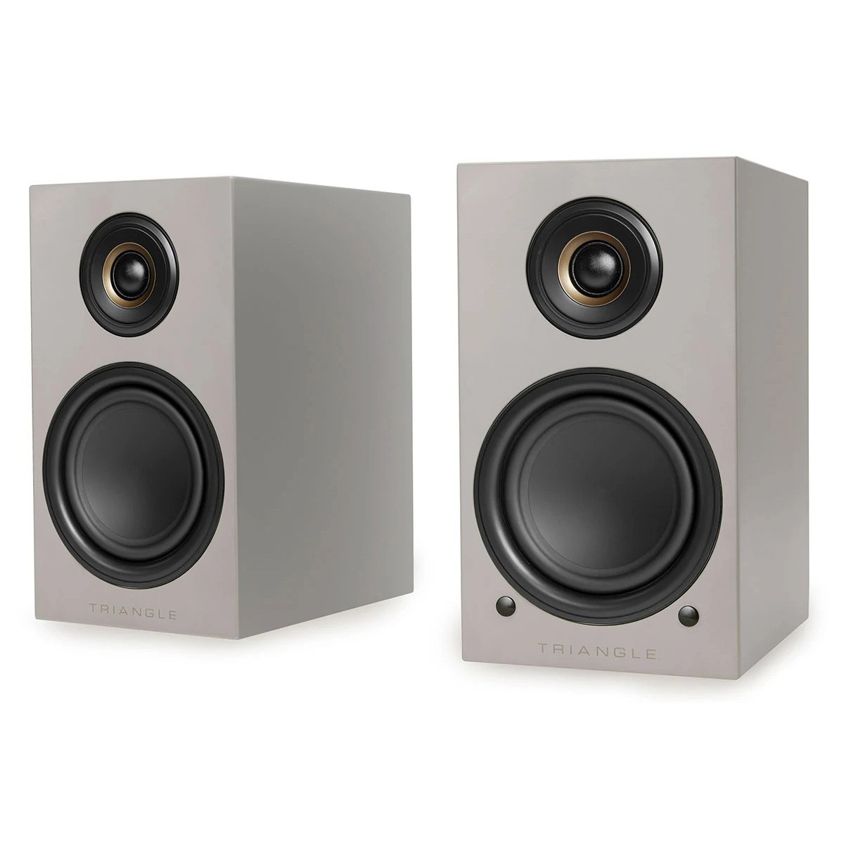 Enceintes Triangle LN01A gris lin
