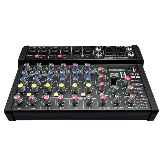 Console de mixage analogique DEFINITIVE AUDIO TM 62 BU-DSP