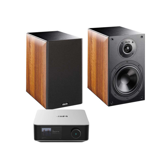 WIIM ULTRA AMP silver + INDIANA LINE NOTA 160X noyer